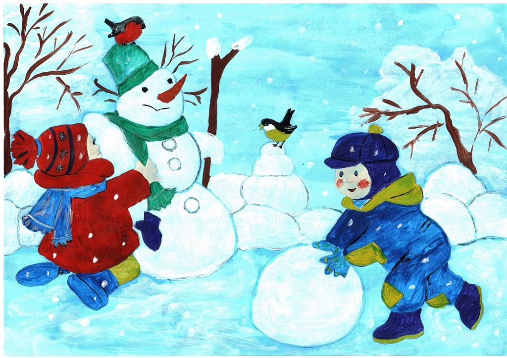 Зима детские. Зимние забавы рисунок. Рисунок на тему зима. Детские рисунки на тему зима. Рисование зимние забавы.